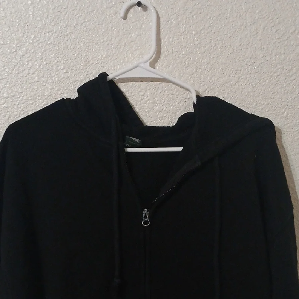 Wild Fable Black Fleece Jacket - Picture 3 of 5